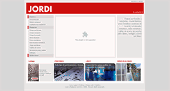 Desktop Screenshot of jordisl.com