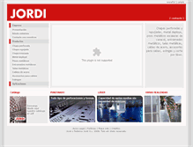 Tablet Screenshot of jordisl.com